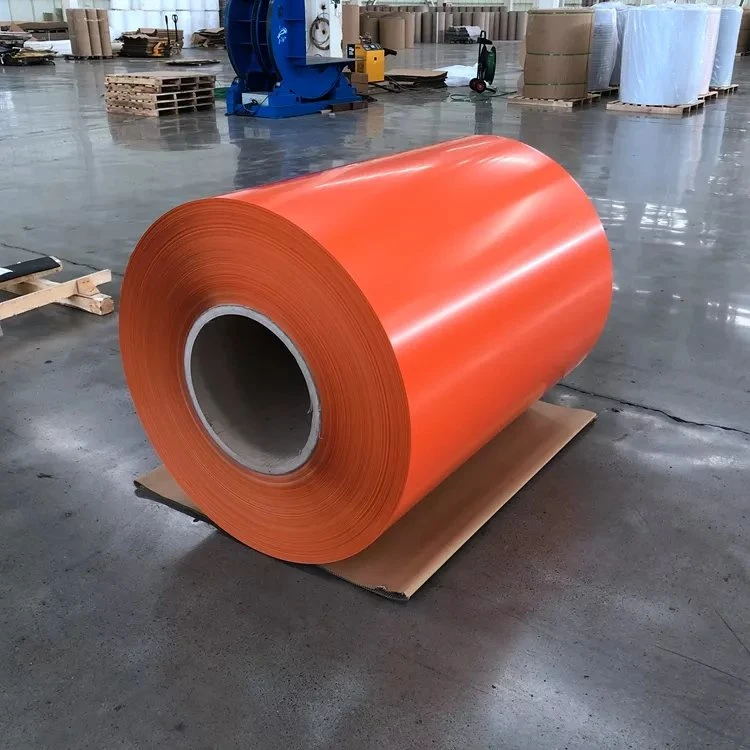 Venda bien 0.25-1.8m m que el color de PVDF cubrió la bobina de aluminio de la tira de aluminio de la hoja