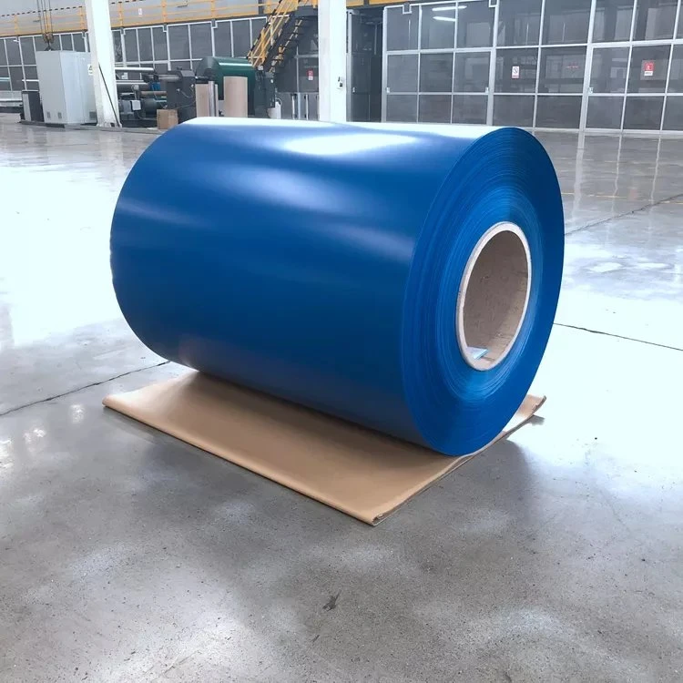 Venda bien 0.25-1.8m m que el color de PVDF cubrió la bobina de aluminio de la tira de aluminio de la hoja