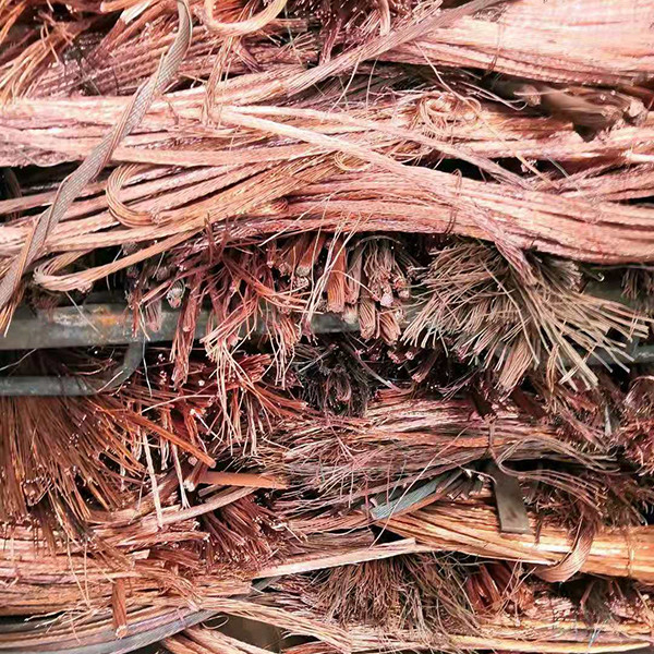 Pedazo limpio del alambre de cobre sin el pedazo eléctrico 2 del alambre de cobre del pedazo 1ton del alambre de cobre de las impurezas