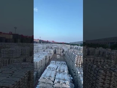 Inventario de lingotes de aluminio