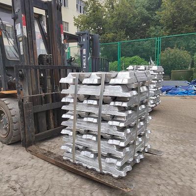 calidad  99.8% 99.7 Al A8 Aluminium Ingots Primary Aluminium Ingot 25kgs fábrica