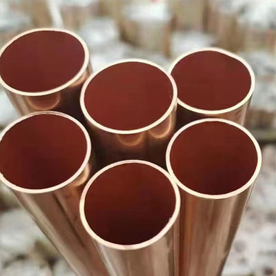 C10500 3/8 1/4 tubo de cobre de la bobina de la crepe del tubo del tubo del cobre del aire acondicionado el 15m