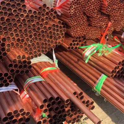 latón del tubo de cobre retirado a frío rígido del tubo C10100 del 1M y tubo inconsútiles del cobre