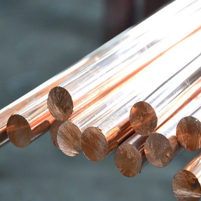 barra redonda de cobre pura C11000 Rod de cobre puro de 6m m 8m m 99,95%