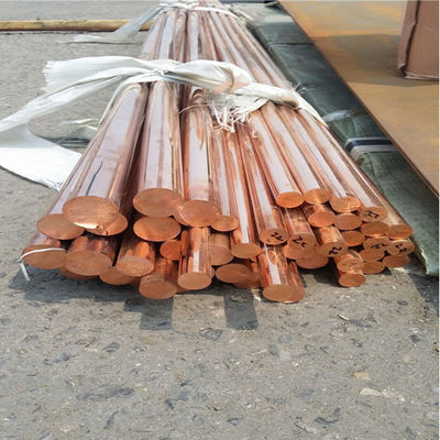 Diámetro mitad de la pureza de cobre roja de cobre dura de la barra C11000 99,9% de 2 - de 90m m