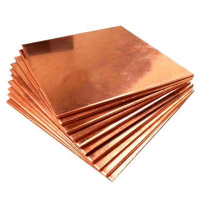 Hoja de cobre amarillo de la placa de cobre de ASTM C70600 C71500