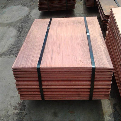 Hoja roja pura 0.5m m de la placa de cobre de ASTM AISI 0.8m m 1m m