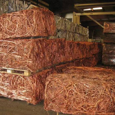 0.20m m - los cátodos de cobre electrolíticos de 1.88m m atan con alambre la basura para la industria ligera
