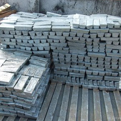 99,99% fabricante de aluminio de los lingotes del Zn del lingote ASTM del lingote A7 del cinc de la pureza