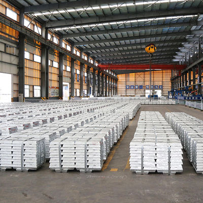 Precio del metal de aluminio de plata no aliado del lingote del cinc del estruendo por la libra 99,95