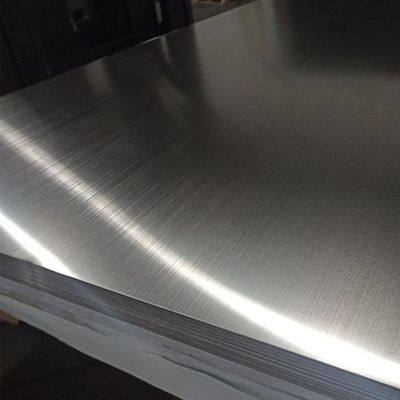 Hoja de aluminio cepillada 10m m de aluminio plana de la placa 3m m 5m m del metal 1060 de la sublimación