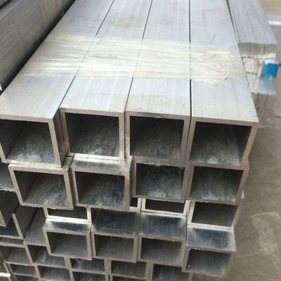 El molino acabó la tubería cuadrada de aluminio decorativa de 1,5 pulgadas del tubo de aluminio 6061