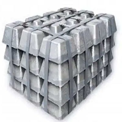99,995% grado de aluminio 25kg del cinc del lingote de la aleación pura del cinc alto