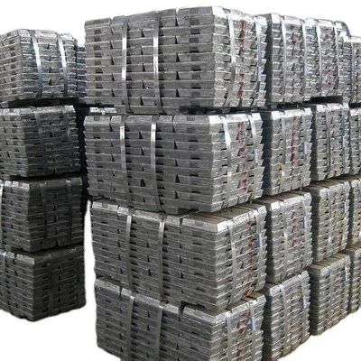 Material de plata 99,995 99,996 de Gray Zinc Ingot Zinc Metal