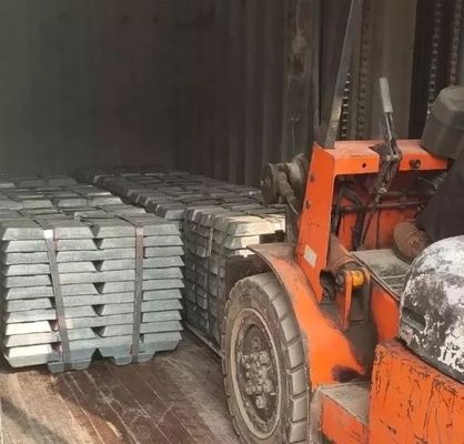 99,95% aleación basada cinc del lingote del cinc de ASTM AISI