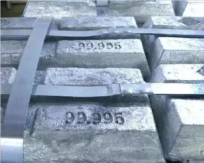 99,98 el lingote del cinc de la industria de la medicina del 99,99 por ciento cubre con cinc 99,995 SGS del precio
