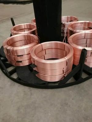 Tubo del tubo del cobre del refrigerador de C12000 C11000 para la CA
