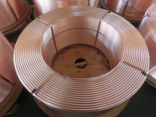 Tubo del tubo del cobre del refrigerador de C12000 C11000 para la CA