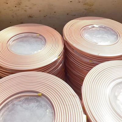 El PE incombustible aisló la bobina de cobre 15m m del tubo del cobre del aire acondicionado del tubo del tubo