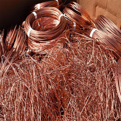 1 alambre de cobre brillante desnudo de Ton Hot Rolled Scrap Copper sin impurezas
