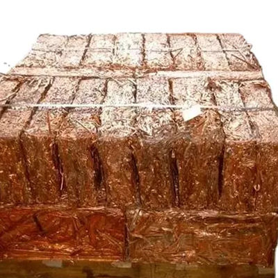 1 alambre de cobre brillante desnudo de Ton Hot Rolled Scrap Copper sin impurezas