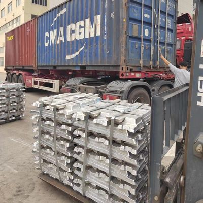 99,8% lingote de aluminio primario 25kgs de 99,7 lingotes de aluminio del Al A8