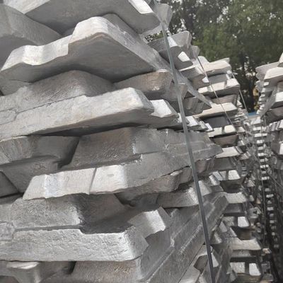 FE de aluminio puro de la colada de lingotes de AL99.85 AL99.70 99,9 de acero 0,1%