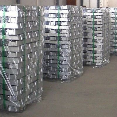 FE de aluminio del lingote AlSi9Cu3 de los lingotes ADC12 de 20kgs 25kgs
