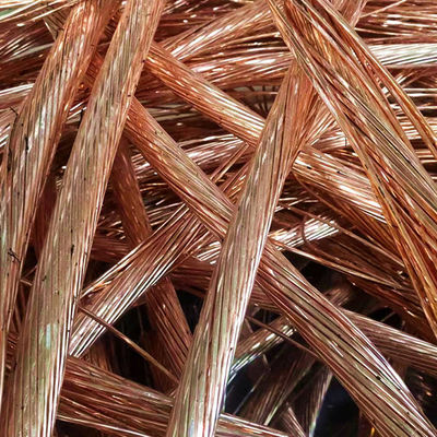 La resistencia a la tensión no ferrosa del metal de AISI ASTM esmaltó los pedazos 99,9% del alambre de cobre