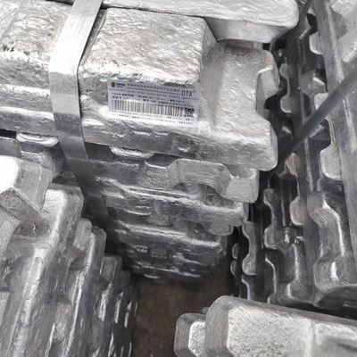 Empaquetado de aluminio puro de la fábrica del lingote del lingote A8 99,8% de aluminio