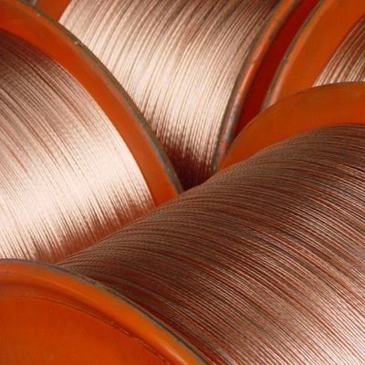Reciclar alambre esmaltado electroplacado cobre revestido de aluminio 0,13 mm 8-10% C