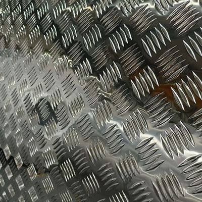 Placas de aluminio con diamantes a cuadros 3003 5052 6061 Hoja perforada en relieve