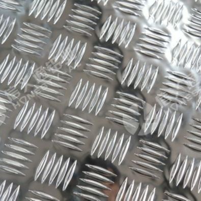 Placas de aluminio con diamantes a cuadros 3003 5052 6061 Hoja perforada en relieve