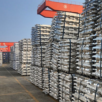 Peso ligero Ingots de aluminio A8 Pureza 99,7% 99,9% 99,95% 99,99% Serie 1000