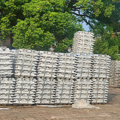 Peso ligero Ingots de aluminio A8 Pureza 99,7% 99,9% 99,95% 99,99% Serie 1000