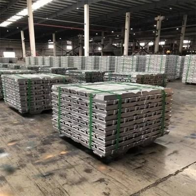 6063 99,9% Ingot de aluminio puro 99,7% Industrial A7a8a9 ABC12 Para cercas