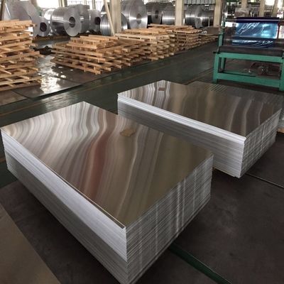 Astm 5005 5083 5054 Hoja de aluminio de placa plana de aleación recubierta Serie 5000 Personalizada