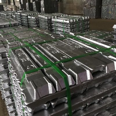 Ingotas de aluminio 99,7% A7 Adc12 Ingotas de aluminio puro Precio